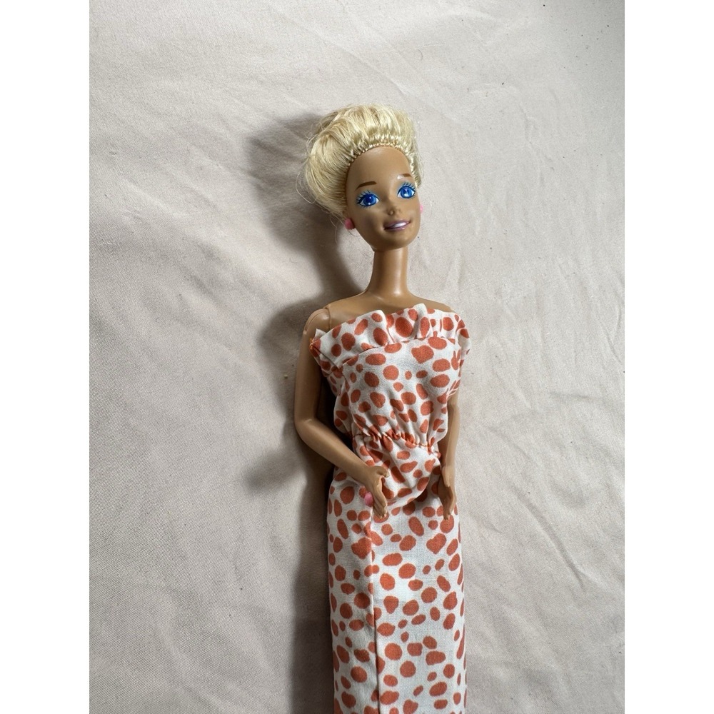 Vintage‎ 1988 Mattel Barbie  Doll Wearing Feeling Pretty Fashions #1524 Dress - Picture 6 of 6